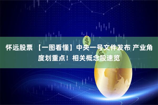 怀远股票 【一图看懂】中央一号文件发布 产业角度划重点！相关概念股速览